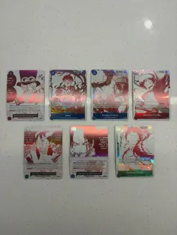 ONE PIECE 3rd Anniversary Treasure Campaign Box Topper COMPLETE SET OF 7 - Image 1
