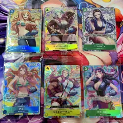 One Piece TCG EXCLUSIVE Asia Mini Tin Vol 2 Set of 6 Promo Foil Cards (SEALED) - Image 1