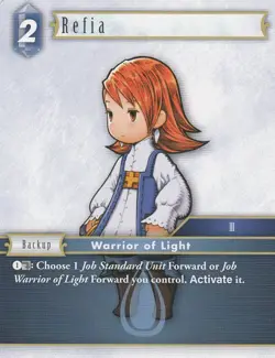 FINAL FANTASY TCG 1 X REFIA 13-102C - COMMUN N0T FOIL - WATER - Image 1