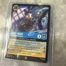 Disney Lorcana Whispers In The Well Daisy Duck Card Non Foil 154/204 Legendary - Image 1