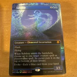 MTG Subtlety 050 MH3 Special Guest Mythic Foil Borderless NM - Image 1
