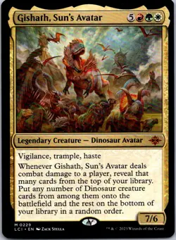 Gishath, Sun's Avatar M The Lost Caverns of Ixalan 229 NM - Image 1