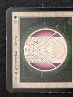 Circle of Protection Green - Alpha - LP - MTG - Magic The Gathering - White - En - Image 3