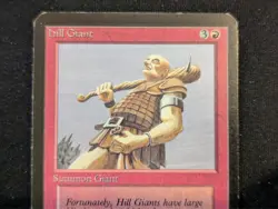 Hill Giant - Alpha - LP - MTG - Magic The Gathering - Red - Creature - Image 3