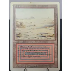 Badlands | Revised Edition | Dual Land | MTG Vintage | Lightly Played - Image 1