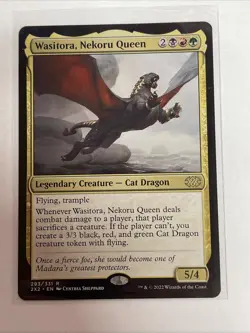 Wasitora, Nekoru Queen Double Masters 2022 #283 Rare - Image 1