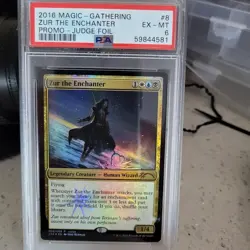 Magic: the Gathering Card - Zur the Enchanter (Judge Promo Foil) PSA 6 - Image 1