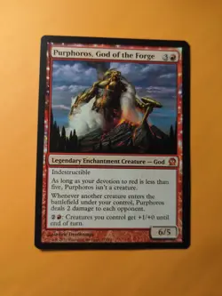 Purphoros, God of the Forge - MTG - Theros - LP - Image 1