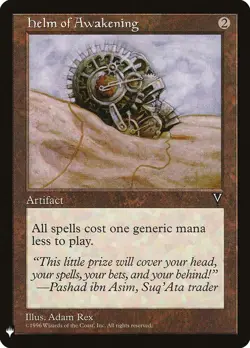 1x Helm of Awakening NM-Mint, English Mystery Booster / The List MTG Magic - Image 1