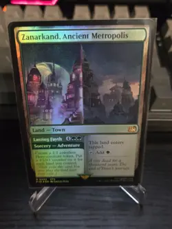 Zanarkand, Ancient Metropolis Foil Magic The Gathering Final Fantasy NM - Image 1