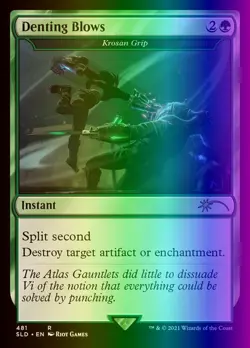 MTG Krosan Grip (481/3004) Secret Lair Drop Series LP FOIL- Alternate Name - Image 1