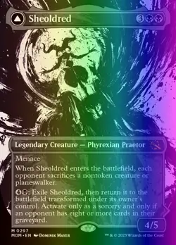 MTG Magic the Gathering Sheoldred (297/548) March of the Machine LP FOIL - Image 1