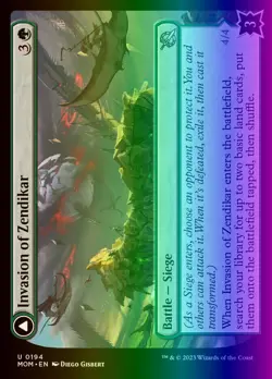 MTG Invasion of Zendikar (194/548) March of the Machine LP FOIL - Image 1