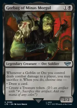 Gorbag of Minas Morgul (86/511) The Lord of the Rings Tales of Middle-earth LP - Image 1