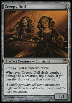 MTG Magic the Gathering Creepy Doll (220/300) Innistrad LP - Image 1