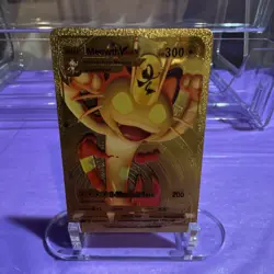 Pokemon Meowth VMAX Gold Foil Card - Image 1