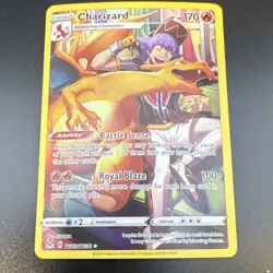 Pokemon Charizard TG03/TG30 Lost Origin Trainer Gallery Full Art Holo Ultra Rare - Image 1