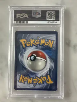 2019 POKEMON SUN & MOON COSMIC ECLIPSE #1 VENUSAUR & SNIVY GX PSA 8 - Image 2