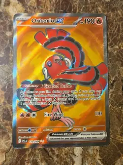 Oricorio ex 110/094 Me02: Phantasmal Flames Holo Full Art Pokemon TCG 🌟 - Image 1