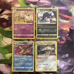 Pokemon Astral Radiance Prerelease Promo Set SWSH205 SWSH206SWSH207 SWSH208 - Image 1
