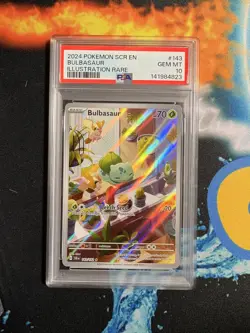 Pokemon TCG - PSA 10 - Bulbasaur 143/142 - Stellar Crown- GEM MINT - Image 1