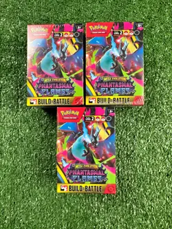 Pokemon TCG: Phantasmal Flames Build And Battle Box Brand New Sealed Fast Ship ✅ - Image 1