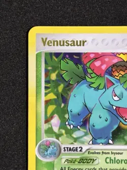 Pokemon Gyarados Ex Deoxys & Venusaur Ex Crystal Reverse Holo Stamped Lot Of 2 - Image 4