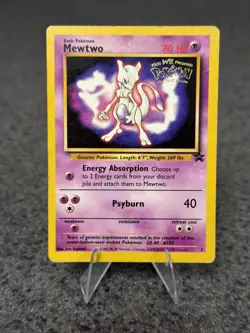 🔥 Mewtwo #03/53 WOTC Promo LP | Kids WB Presents Pokemon The First Movie - Image 1