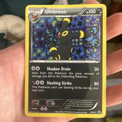 Pokemon - Umbreon Black White Holo Card BW93 Black Star Promo Rare - Image 3
