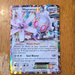 Pokemon Magearna EX XY Steam Siege 75/114 English Ultra Rare Holo 160 HP Card - Image 1