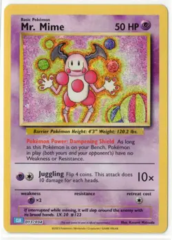 2023 Pokemon TCG Classic Collection Mr. Mime CLB 013/034 Holo - Image 1