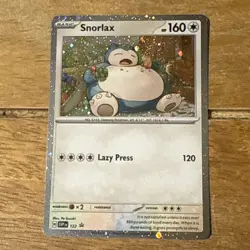Snorlax SVP 122 Cosmos Holo Twilight Masquerade Promo Gem Mint 💎 SWIRL 🌀 Holo - Image 2