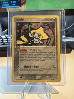 Jirachi 91/107 EX Deoxys (NM-/LP+) Pokemon TCG with swirl 💫💫 - Image 1