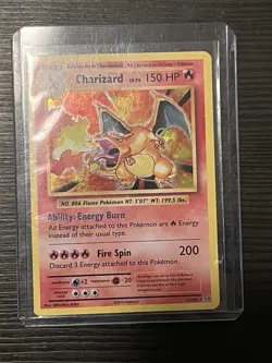 Pokemon TCG Classic Charizard Holo 120 HP Stage 2 011 - Image 1