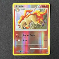 Rapidash Reverse Holo 47/99 Arceus Pokemon Card - Image 2