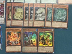 YUGIOH Tenpai Dragon Deck Core! PAIDRA GENROKU TRIDENT DRAGION MAGNAMHUT KUIBELT - Image 3