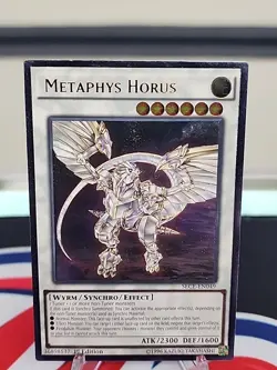 Yu-Gi-Oh! Metaphys Horus SECE-EN049 Ultimate Rare 1st Ed NM - Image 1