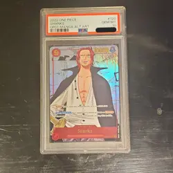 Bandai 2022 One Piece Shanks OP01-120 Romance Dawn Foil Alt Art PSA 10 - Image 2