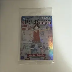 Bandai Namco One Piece CCG Monkey D. Luffy US Voyage Card - Image 1