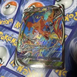 CUSTOM MADE Charizard EX Pokemon TCG Pocket Shiny/ Holo Full/ Alt Art Card NM - Image 2