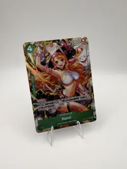 The Azure Sea's Seven #OP14-031 Nami (Alternate Art) - Image 3