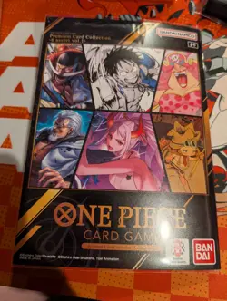 One Piece Premium Card Collection 6 Assortment Bandai fest Vol 1 English Sealed - Image 1