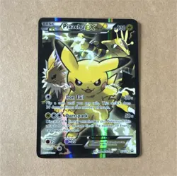 The Pokemon Company Pikachu EX Full Art Promo Holo Card XY124 XY 130 HP - Image 1