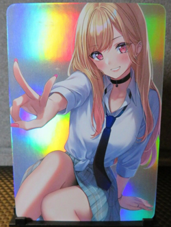 Marin Kitagawa Dress Up Darling Art Card Holo NM Collectible Anime Manga Waifu - Image 2
