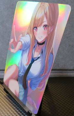Marin Kitagawa Dress Up Darling Art Card Holo NM Collectible Anime Manga Waifu - Image 3