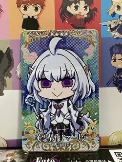 Merlin April Fool Craft Essence FGO Fate Grand Order Arcade Mint Card - Image 1