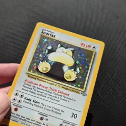 Pokemon Card - Snorlax Jungle Set Holo 11/64 WOTC Vintage - Excellent - Image 2
