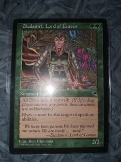 MtG Eladamri, Lord of the Leaves (Tempest), EX To NM...Lightly Played - Image 1