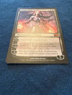 MTG M11 Liliana Vess Planeswalker Regulat Lightly Played Excellent Condition - Image 2