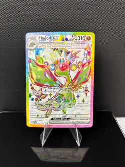 Pokemon Surging Sparks Flygon EX 222/191 Ultra Rare - Image 1